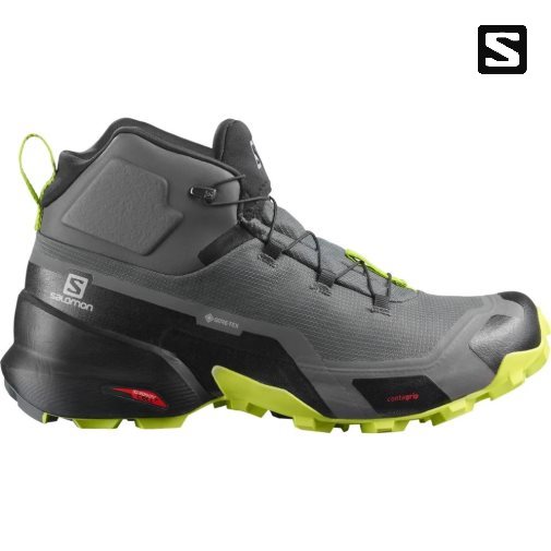 Botas Montaña Salomon Cross Hike Mid GTX Hombre Grises | MX PJAG360